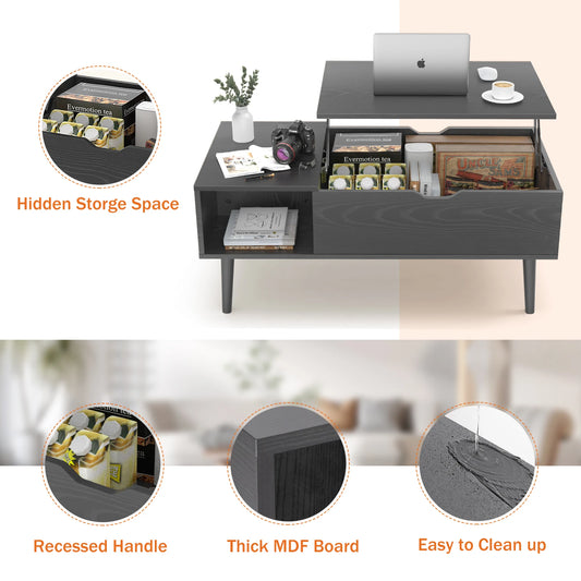 Beautiful Lift Top Coffee Table with Storage