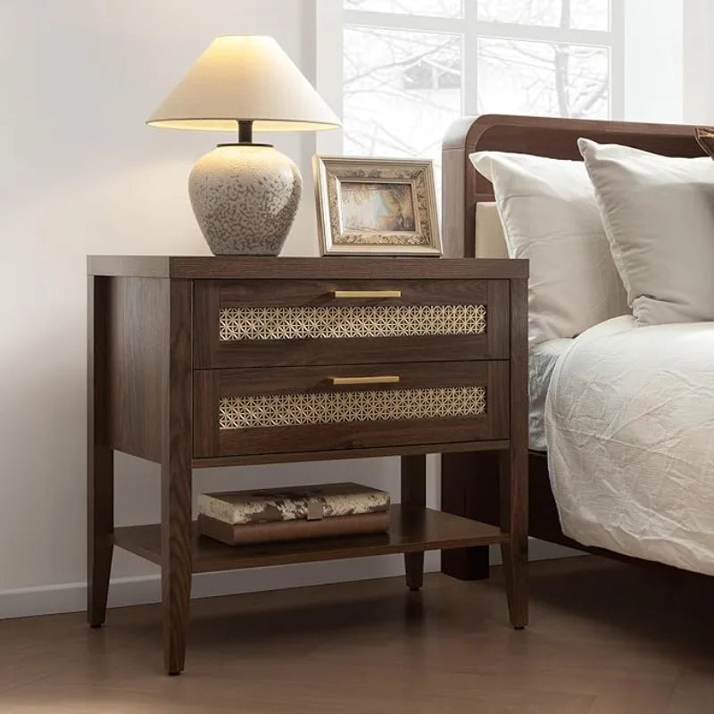 Sets of 2 Rustic Bedside Tables