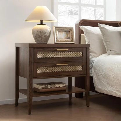 Sets of 2 Rustic Bedside Tables