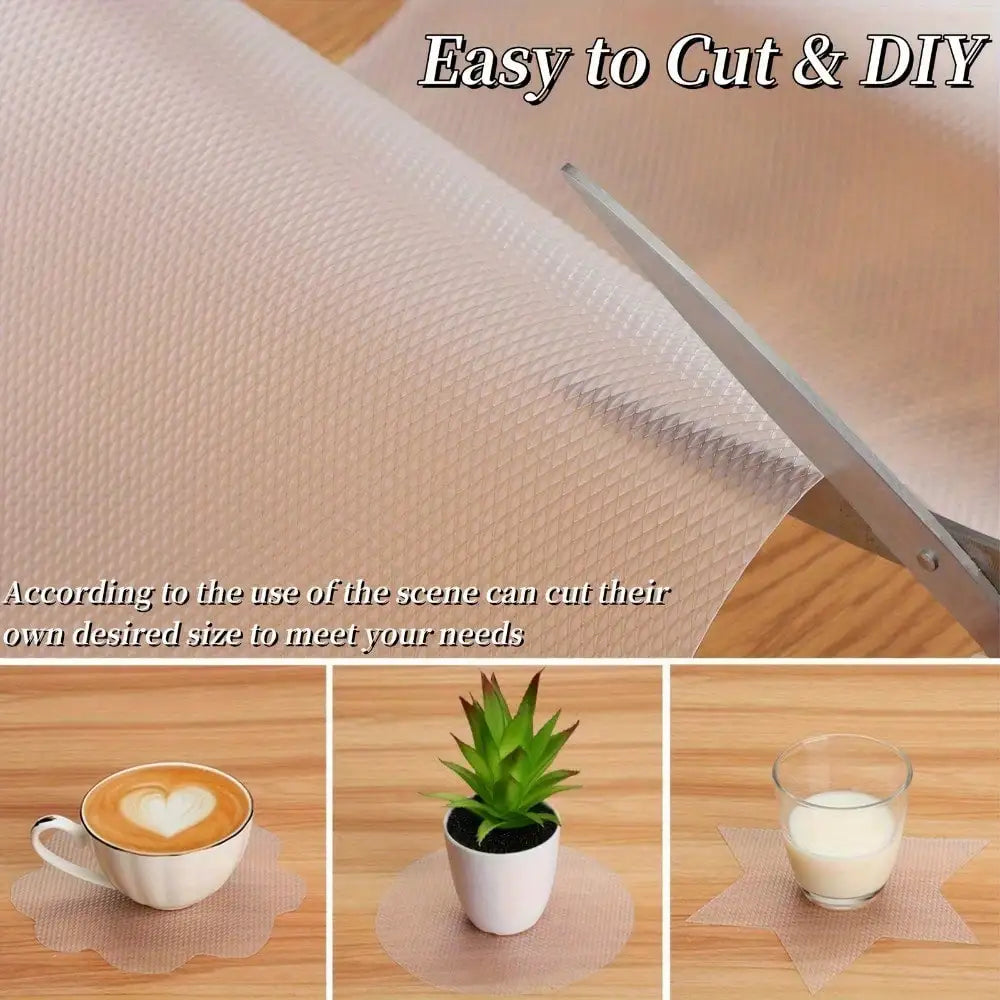118in Waterproof Non-Slip Daisy Shelf Liner