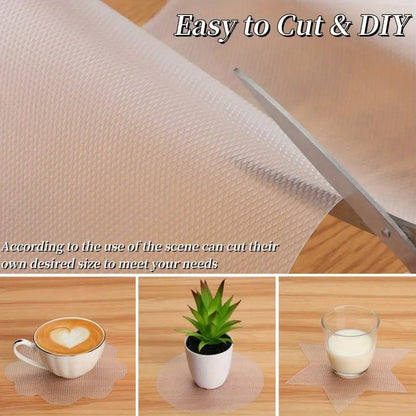 118in Waterproof Non-Slip Daisy Shelf Liner