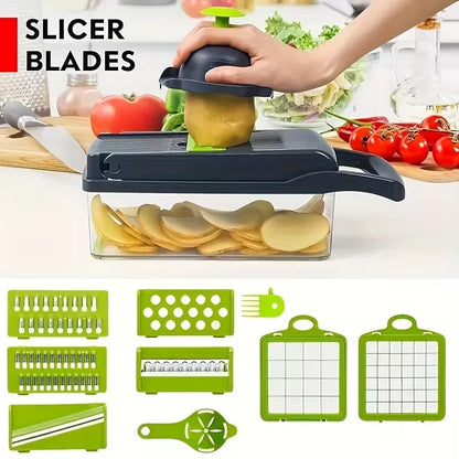 14 in 1 Multifunctional Vegetable Chopper
