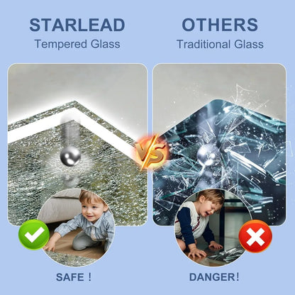 40"x28" Led-Bathroom-Mirror w/Bluetooth