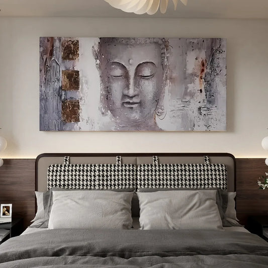 classic Buddhist wall decoration1.5 "chunky wood frame, canvas printing canvas art printing, , interior decoration