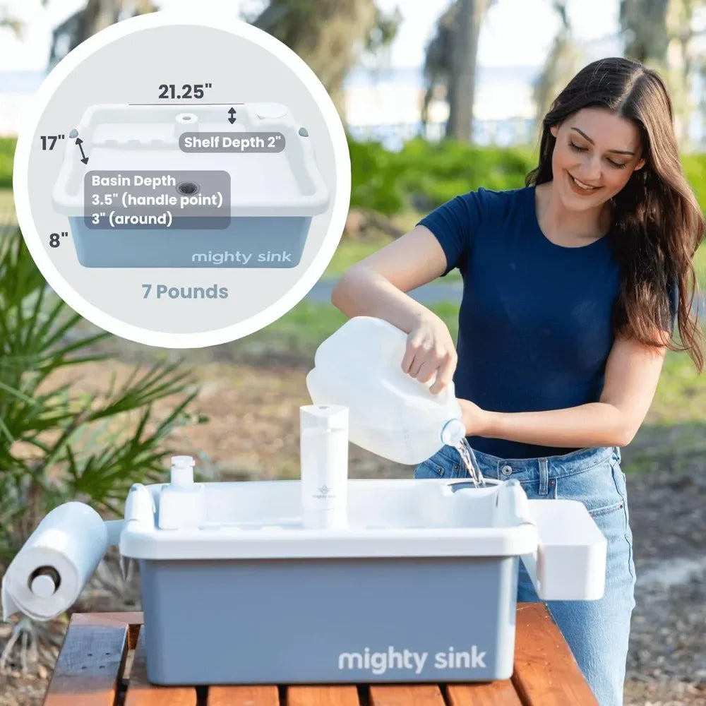 Wash Station with Electronic Faucet