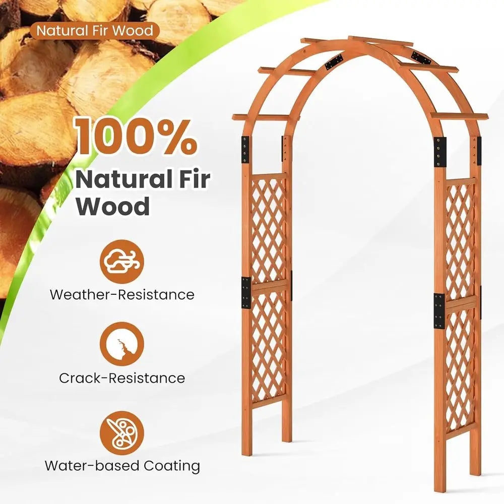 Wooden Garden Trellis