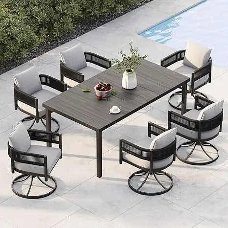 Outdoor Dining Set for 6
