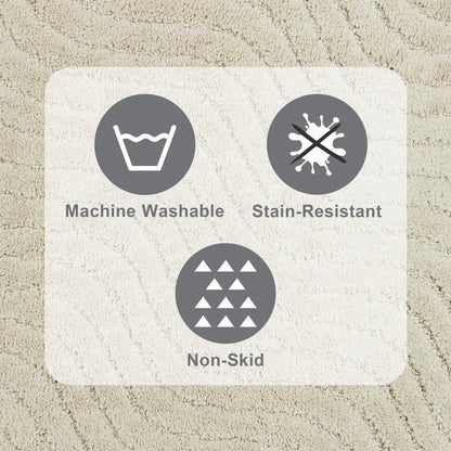 Tufted Waves Bath Rug Set