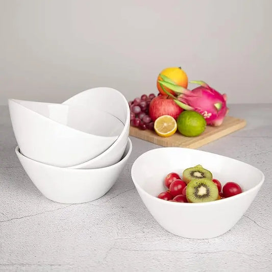 Set of 4-42 OZ Ceramic Soup & Salad Bowls