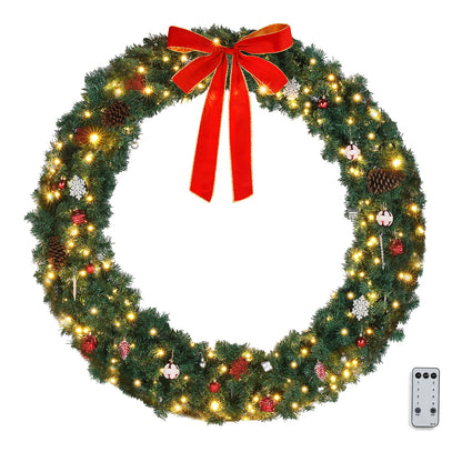 60in Festive Wreath