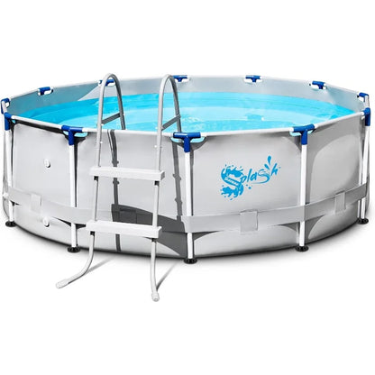 12’ Round Above Ground Pool w/Ladder