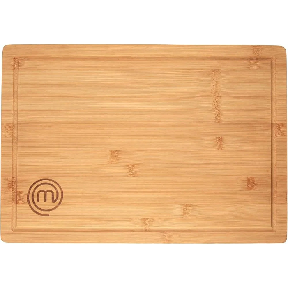 Extra Large Bamboo Cutting Board Double Sided with Juice Rim