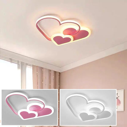Modern Heart Shape Children's Room Lighting