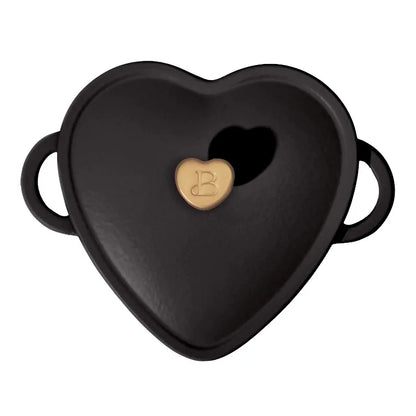 2qt Heart Cast Iron Dutch Oven