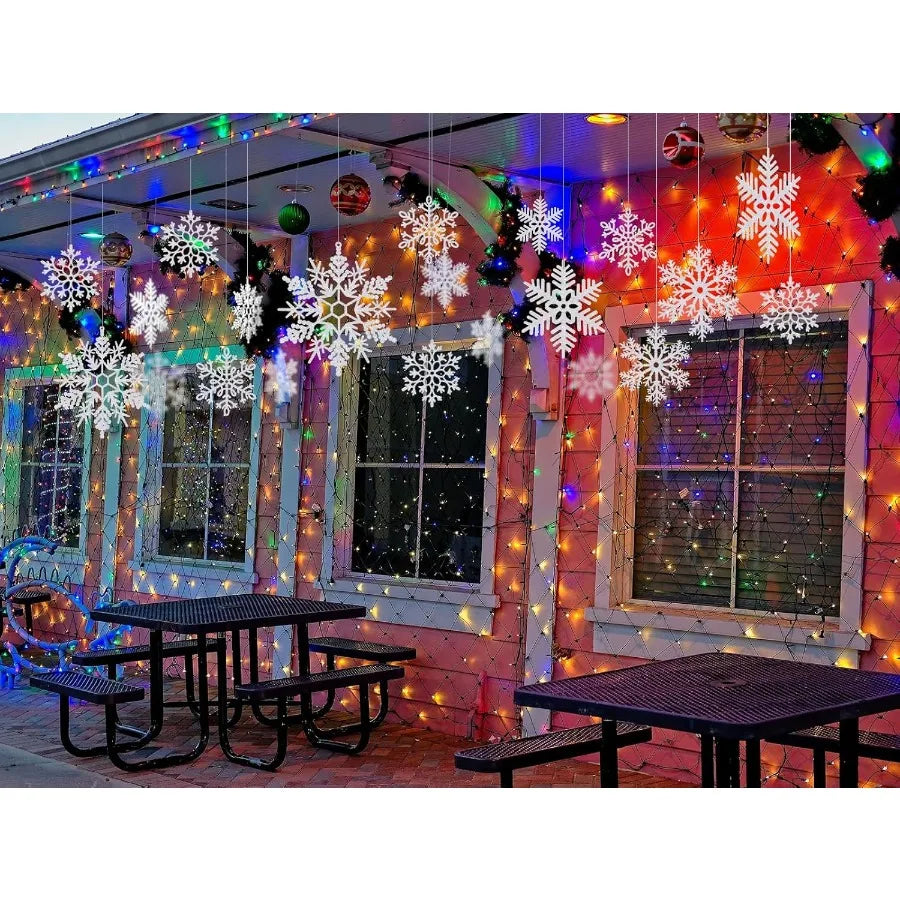 15'' Hanging Giant Snowflake Decorations
