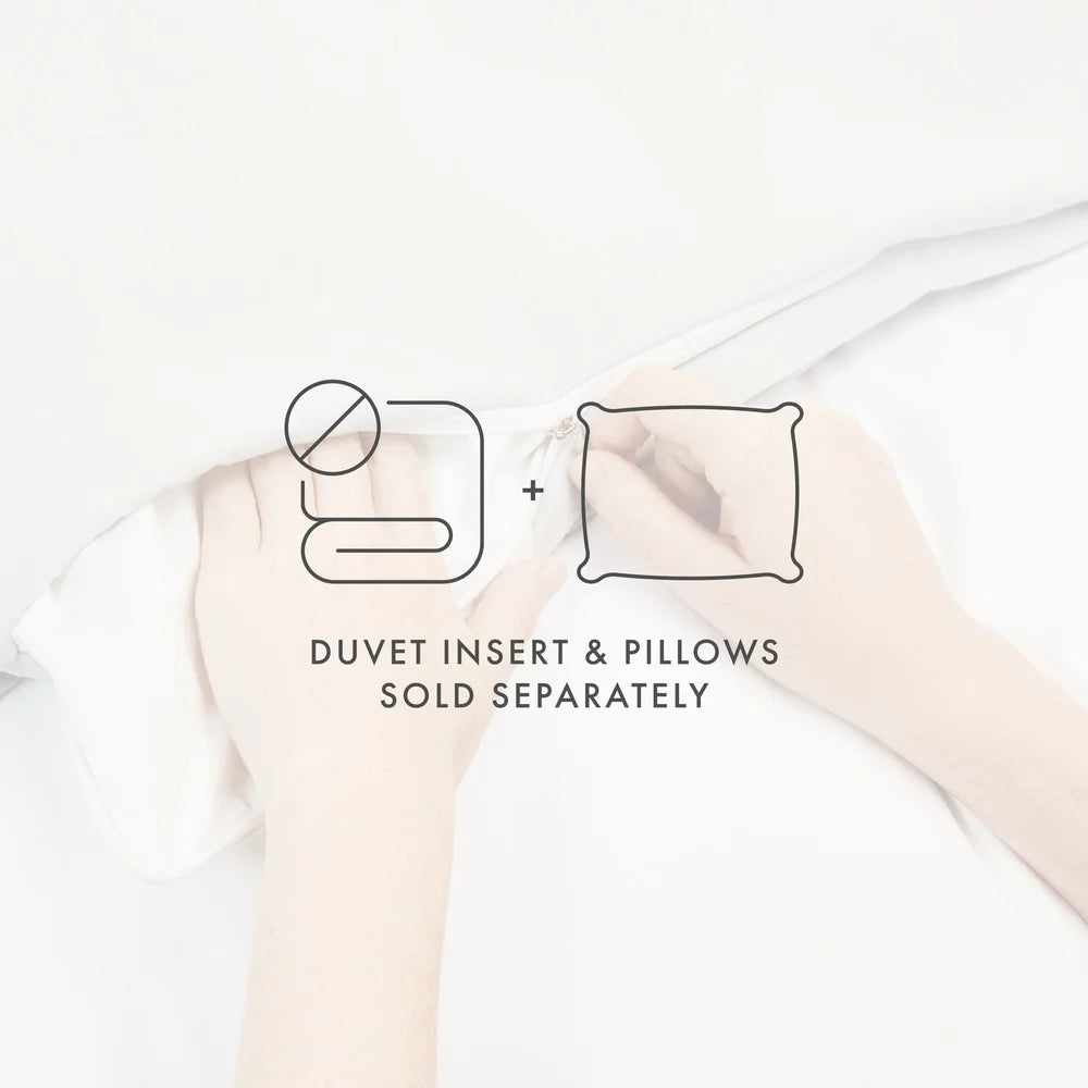 3-Piece King Size Blush Duvet Cover Set