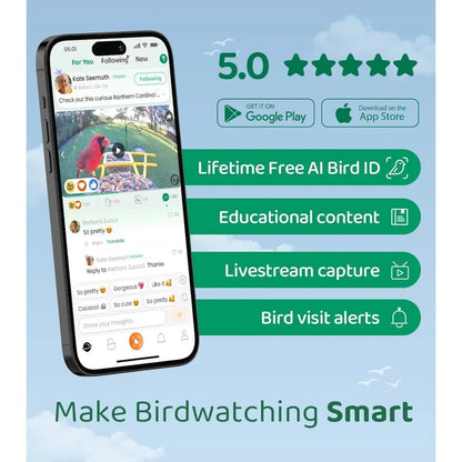 Smart Bird Feeder with Camera