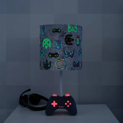 Kids Glow-in-the-Dark Gamer Table Lamp