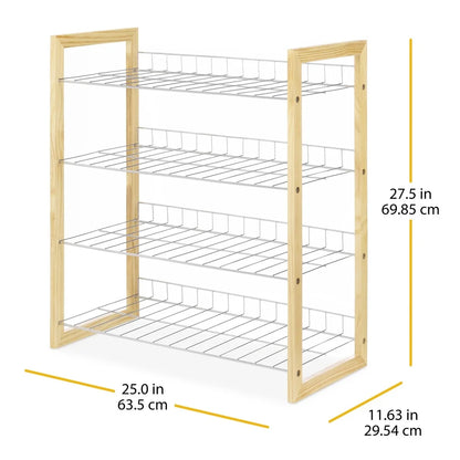 4 Tier Closet/Shoe Rack Organizer