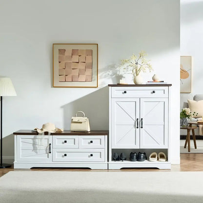 48in Farmhouse Storage Bench