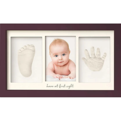 Personalized Baby Hand and Footprint Keepsake Photo Frame Kit