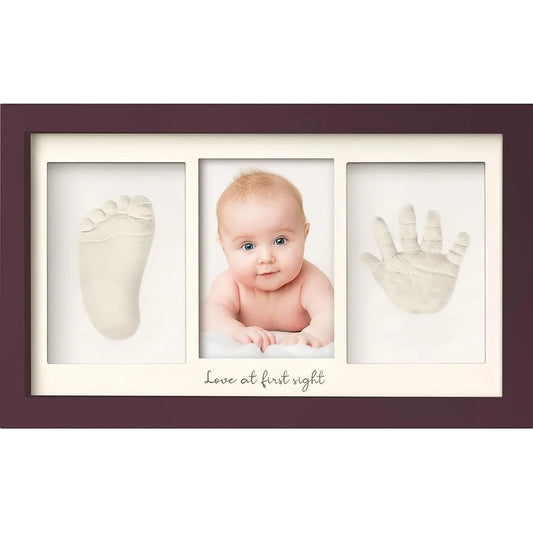 Personalized Baby Hand and Footprint Keepsake Photo Frame Kit