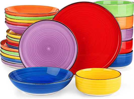 Set for 6 Bonita Stone Dinnerware Sets