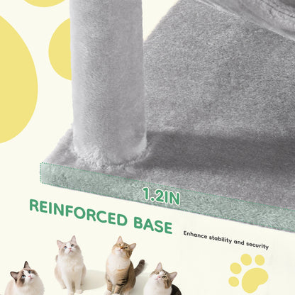 44In Tall Multi-Cat Climbing Tower