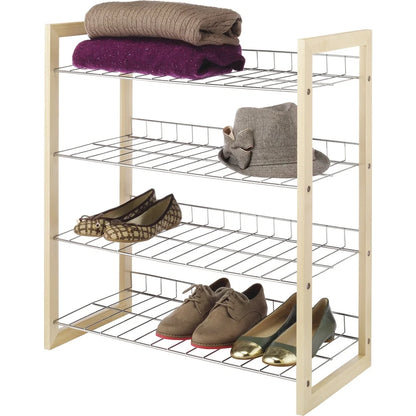 4 Tier Closet/Shoe Rack Organizer