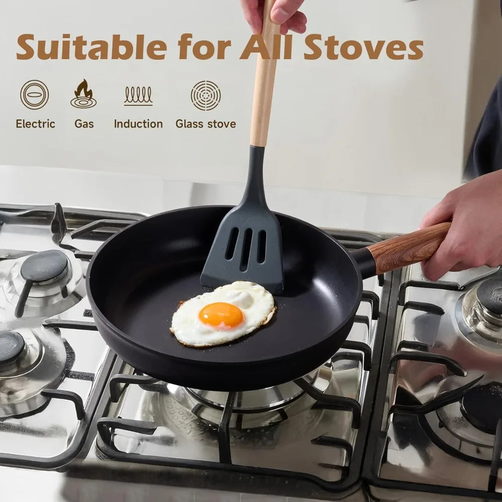 17 pcs-Ceramic Cookware Sets
