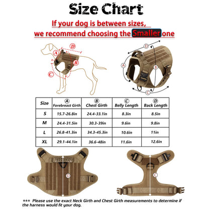 6 pc Dog Harness and Leash Set
