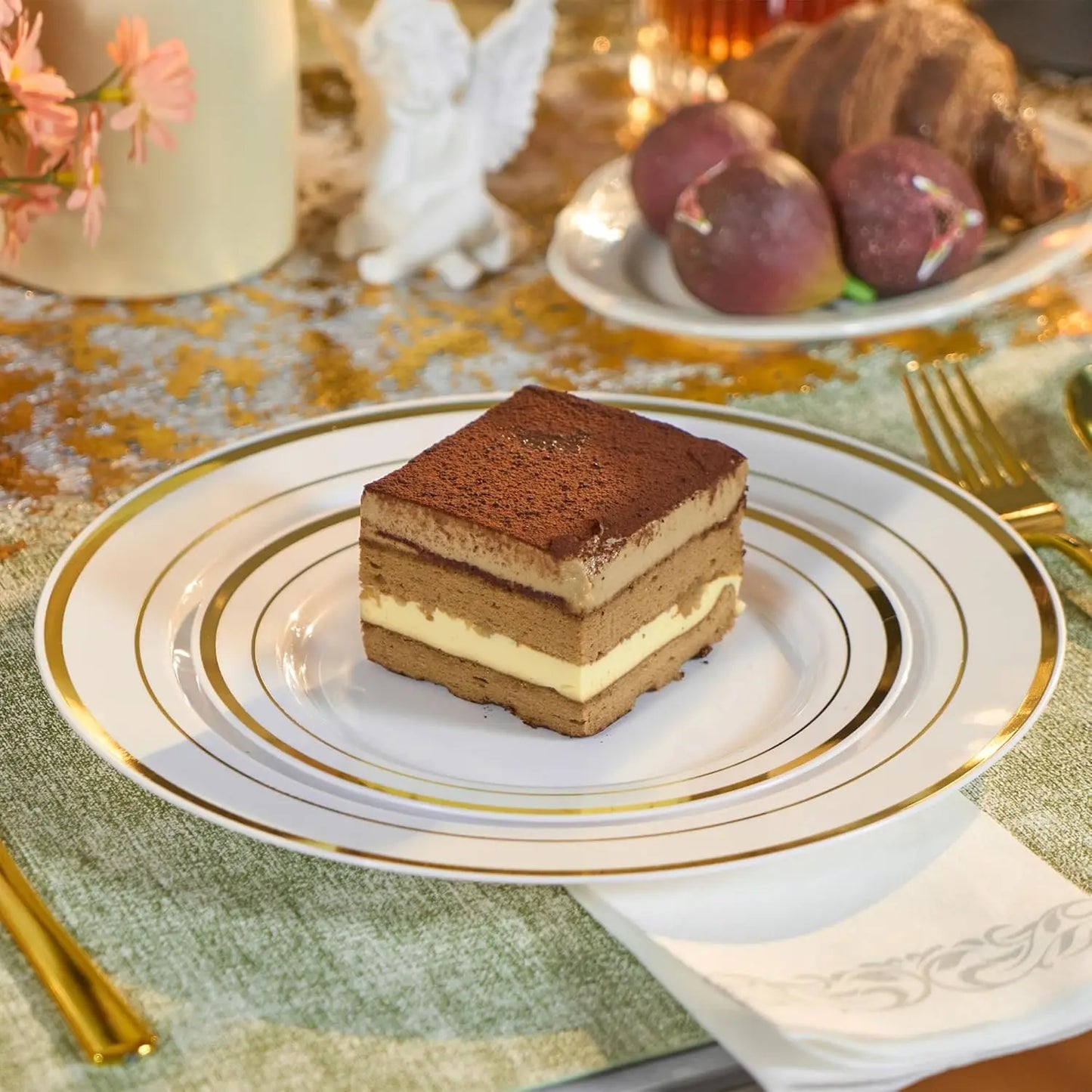 350 Piece Dinnerware Set for 50 Guest