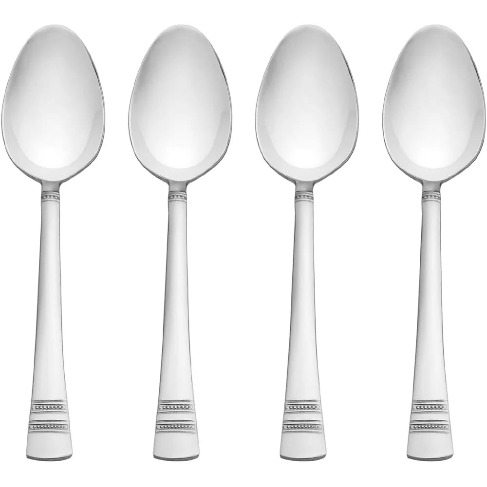 20-Piece Stainless Steel Flatware Set-Service 4