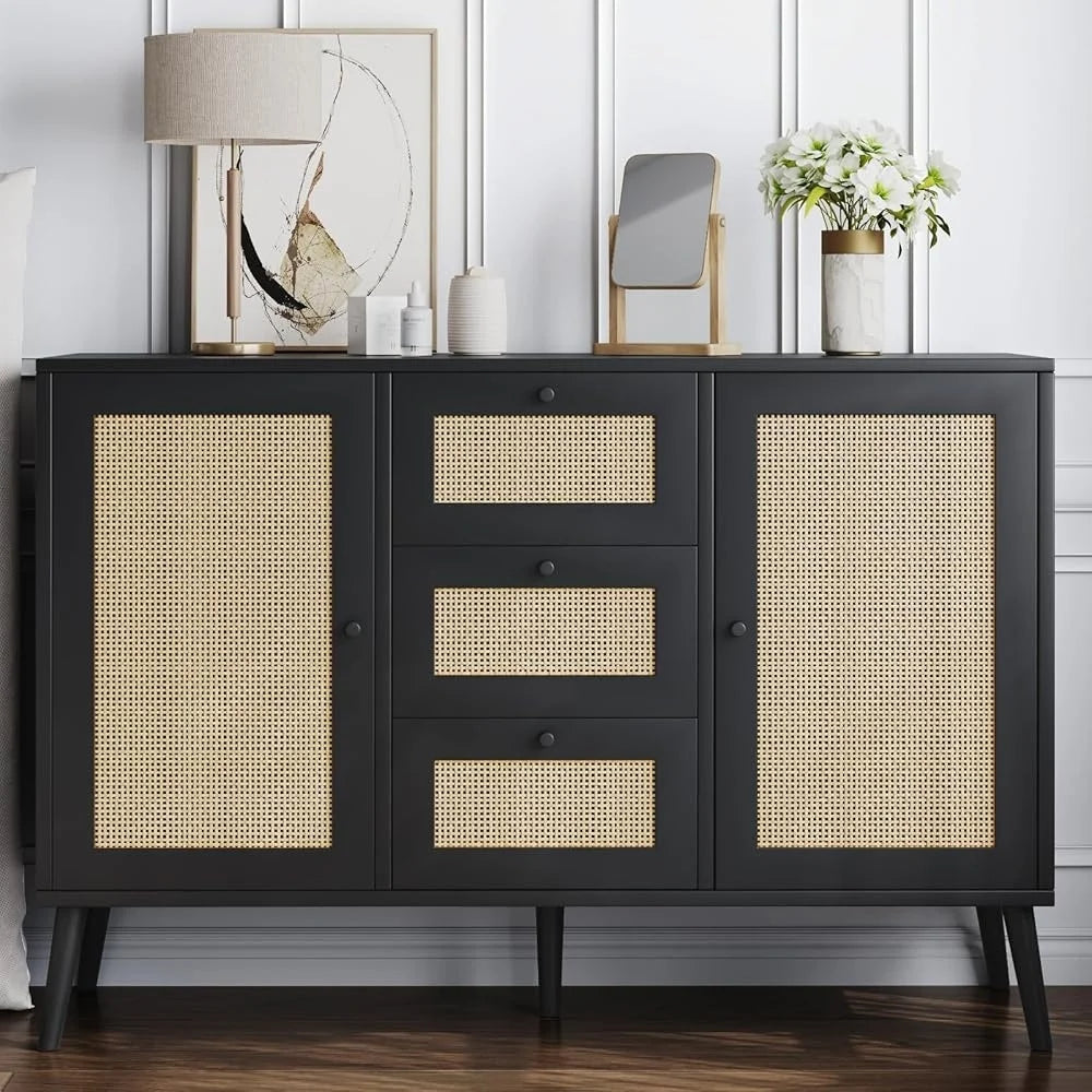 Rattan Buffet Sideboard Furniture