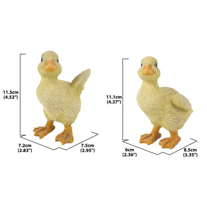 Realistic Yellow Ducklings Garden Statue-Set of 2