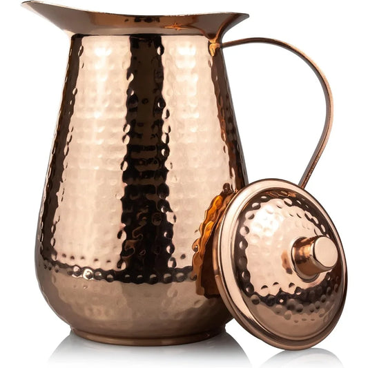 68 Oz Copper Pitcher with Lid