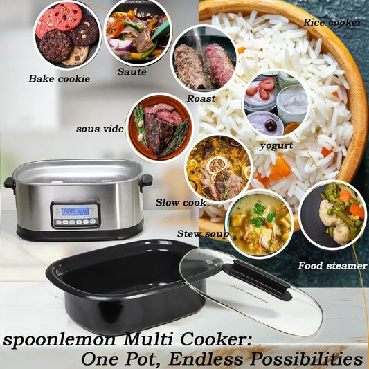 Rammable Slow Cooker with Sous Vide functions