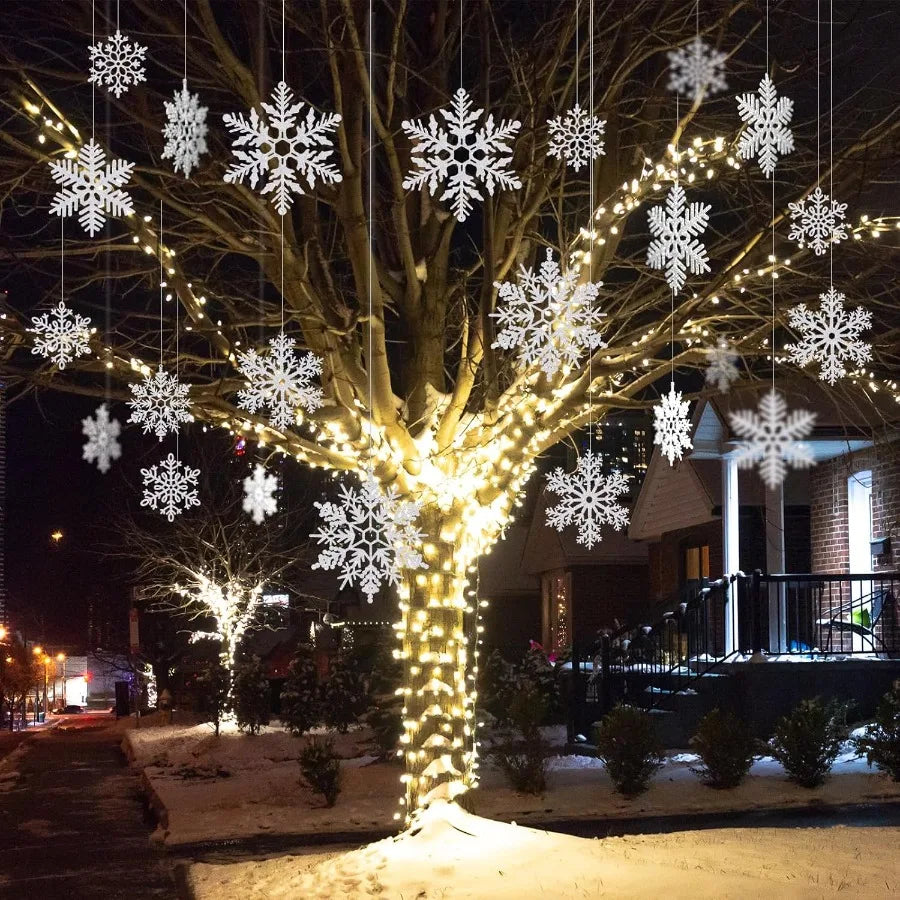 15'' Hanging Giant Snowflake Decorations