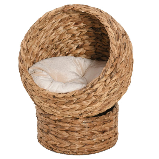 20" Braided Banana Leaf Cat Bed