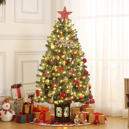 4.5ft Pre-Lit Christmas Tree