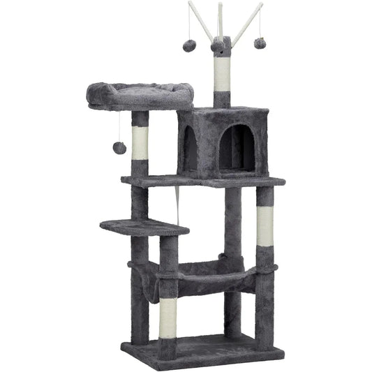 57 Inch Outvita Large Cat Tree Condo