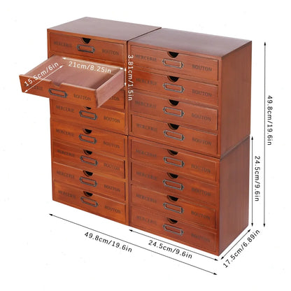 4 Tier Organizers with 6 Compartment Storage Box