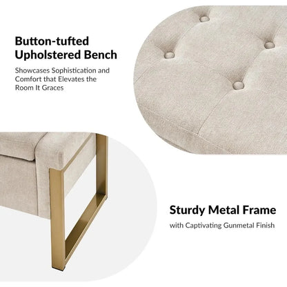 Modern Bench with storage