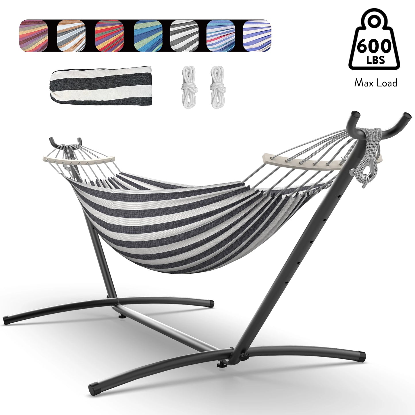 Stylish Hammock with Adjustable Stand