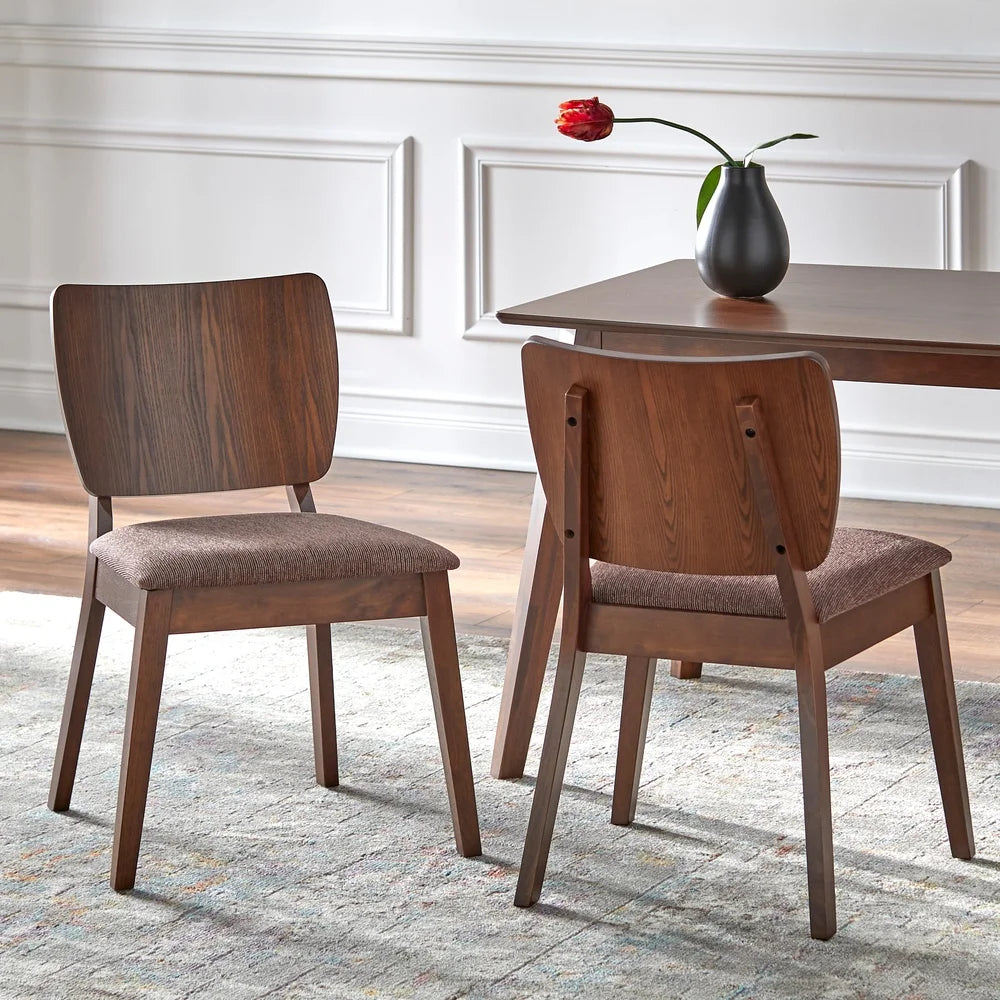 Set of 2-Mid-Century Dining Chairs