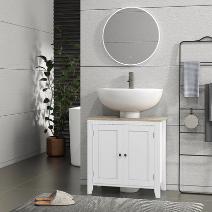 Pedestal Sink, with under Sink Cabinet