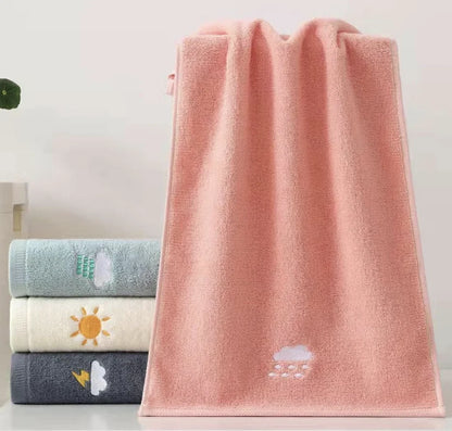 Set of 4 Hand Towels, Soft Cotton