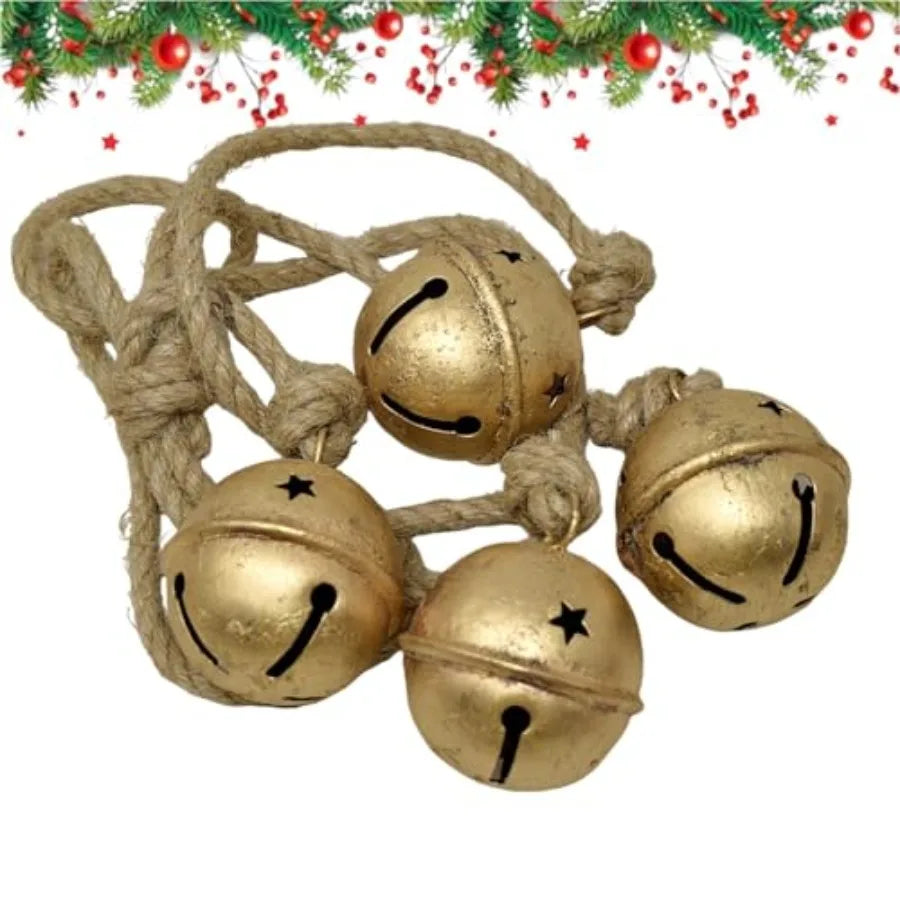 Vintage style Hanging Christmas Sleigh Bells