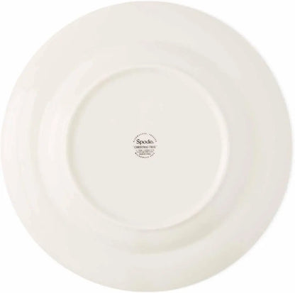 Set of 4-Christmas Tree Dinner Plates