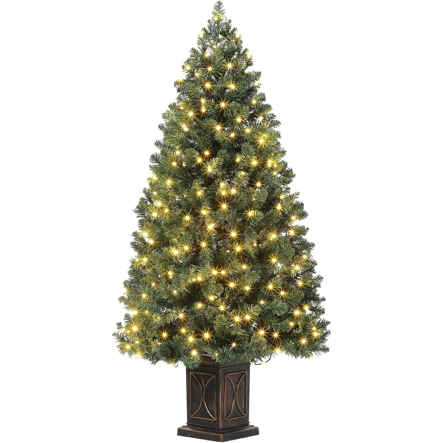 4.5ft Pre-Lit Christmas Tree